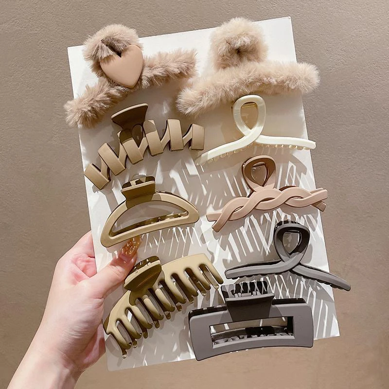 【9件套】新款发夹头饰发卡扎头发可爱韩版百搭气质简约发带