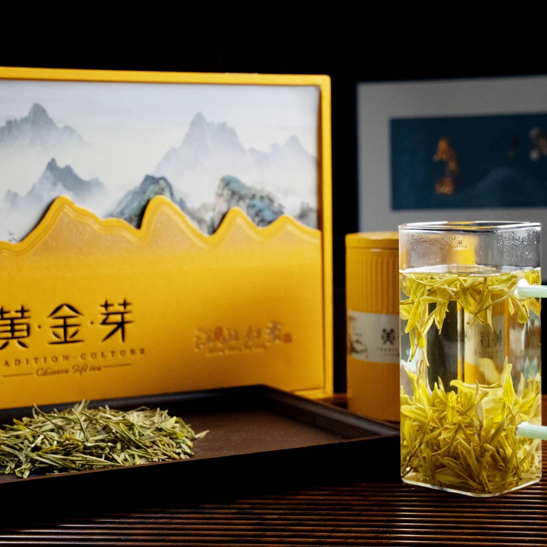 浓香耐泡 黄金芽2024年明前新茶黄金芽 糯香花果香