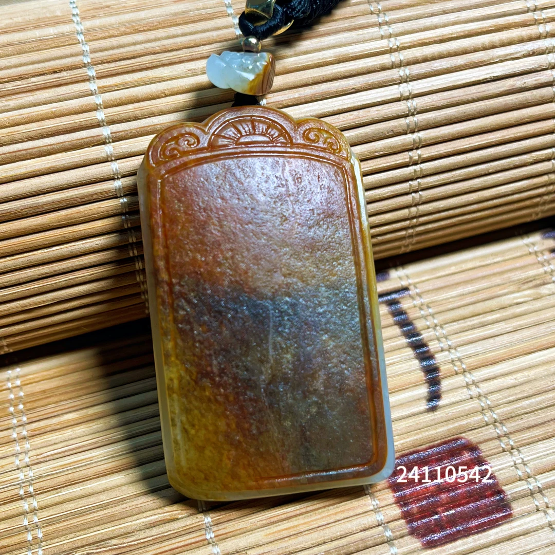 红皮无事牌和田玉现货籽