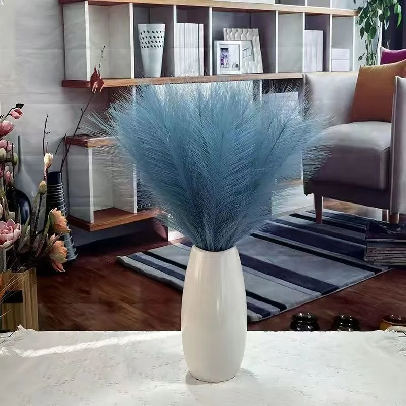 网红仿真芦苇不掉毛蒲苇潘帕斯草客厅餐桌摆设拍摄道具假花芦苇花