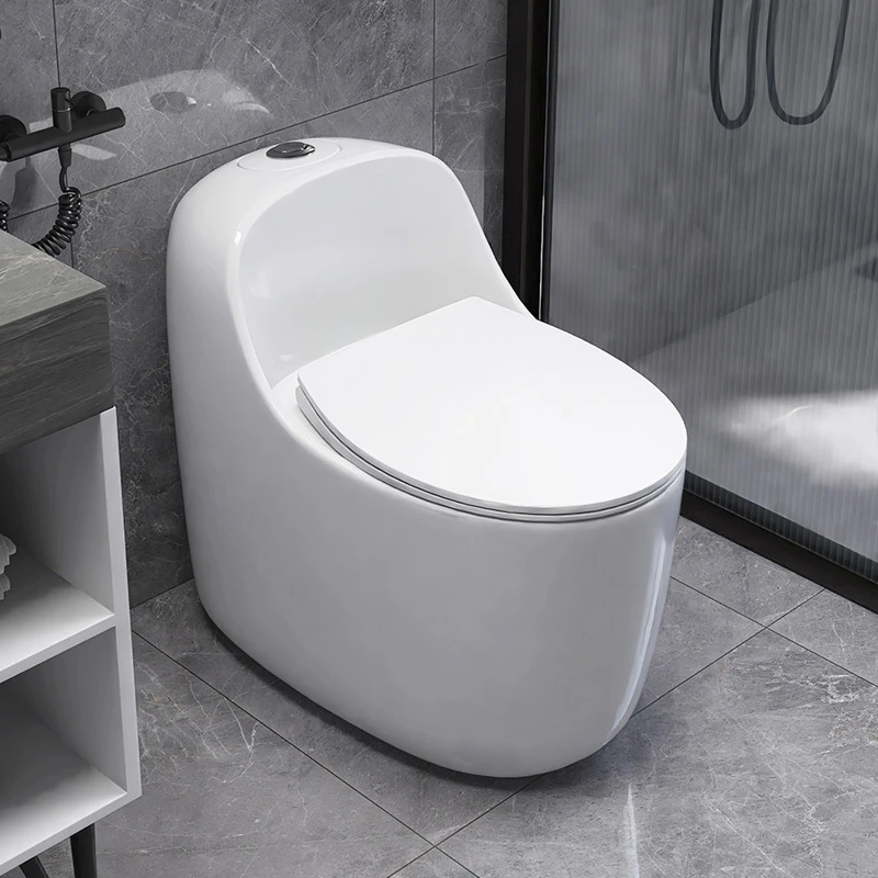 【新品上市】创意轻奢蛋形家用马桶虹吸式直冲式大冲力防臭坐便器