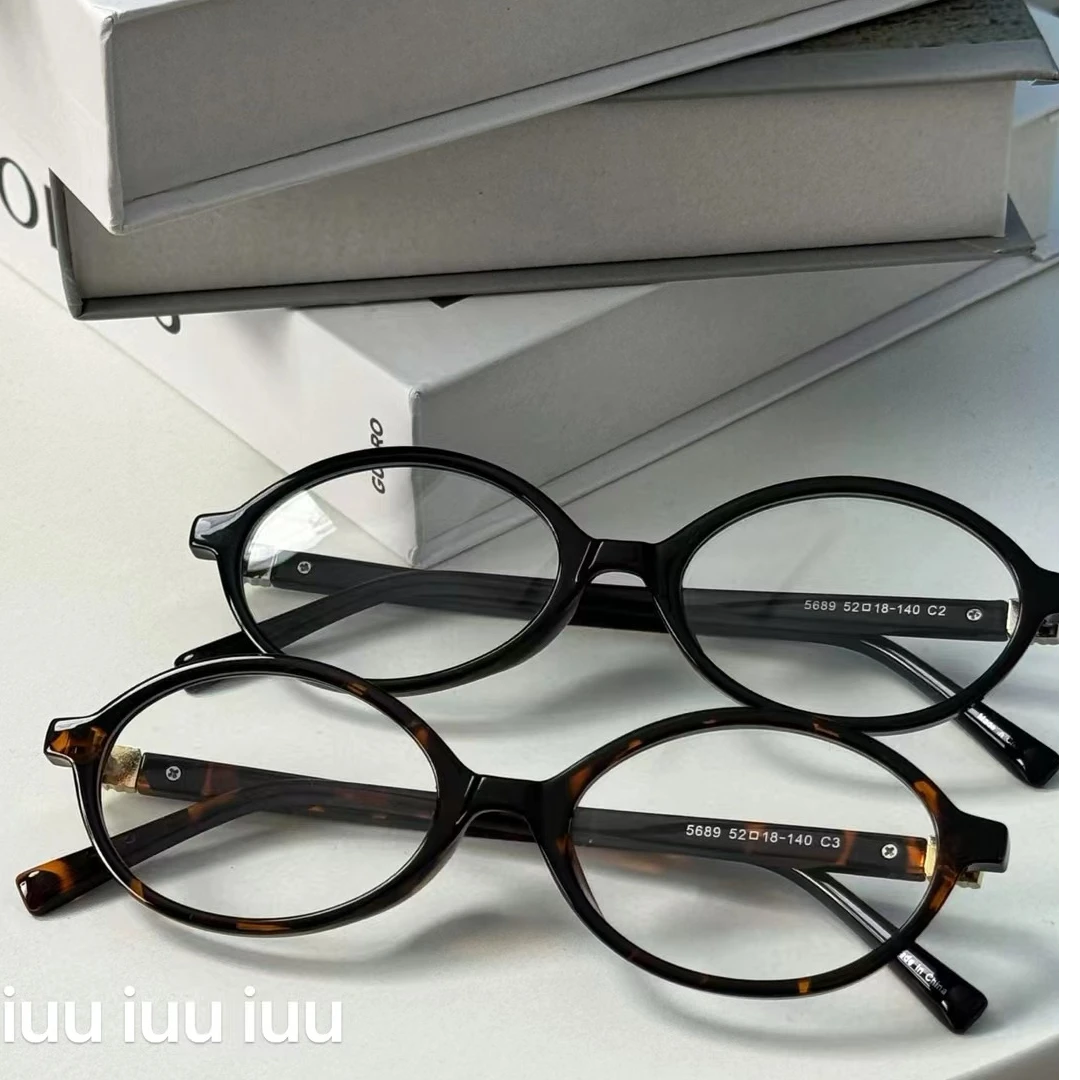 韩国东大门眼镜|no 退换 韩女氛围搭配