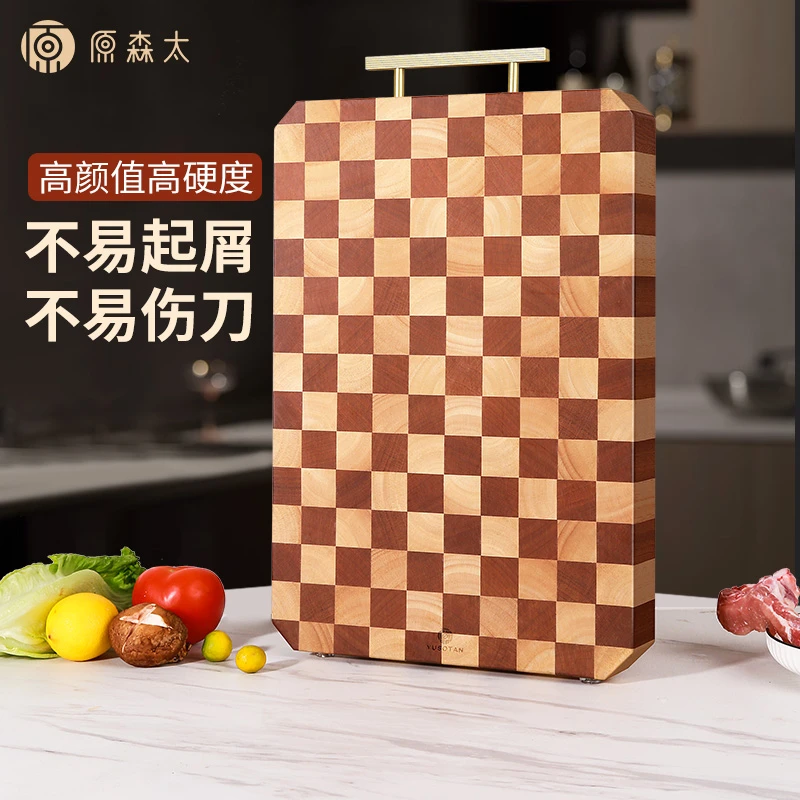 原森太防滑中式防霉菜板砧板双面擀面板家用案板加厚粘板