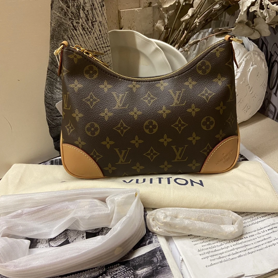全新未使用 LouisVuitton/路易威登 黄牛角包
