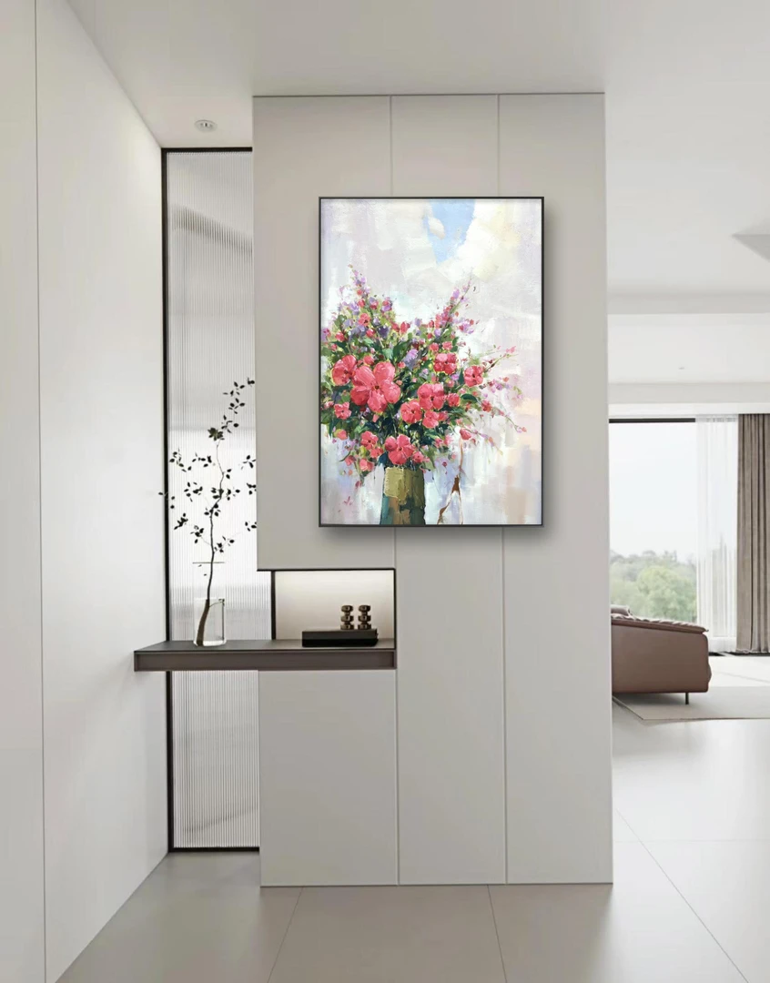 餐厅，厨房卧室玄关客厅挂画。