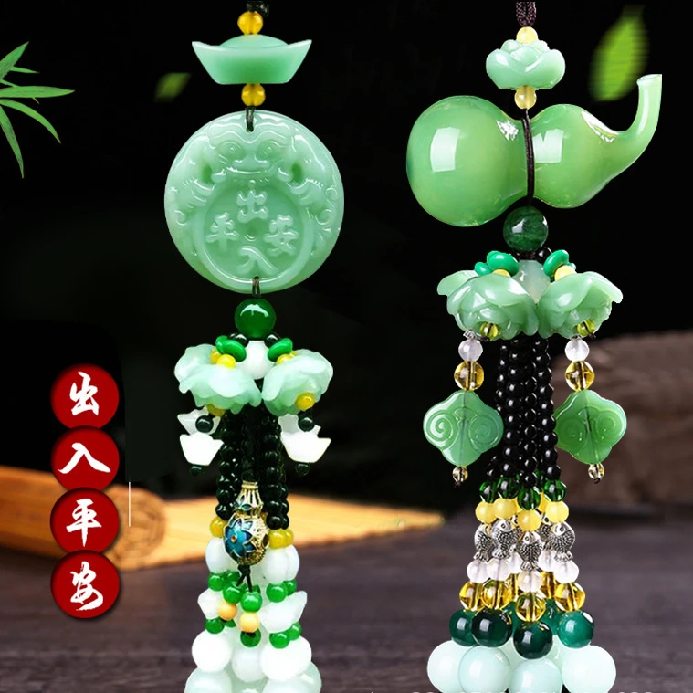 汽车挂件双面出入平安车内吊饰车载葫芦貔貅车挂创意装饰饰品用品