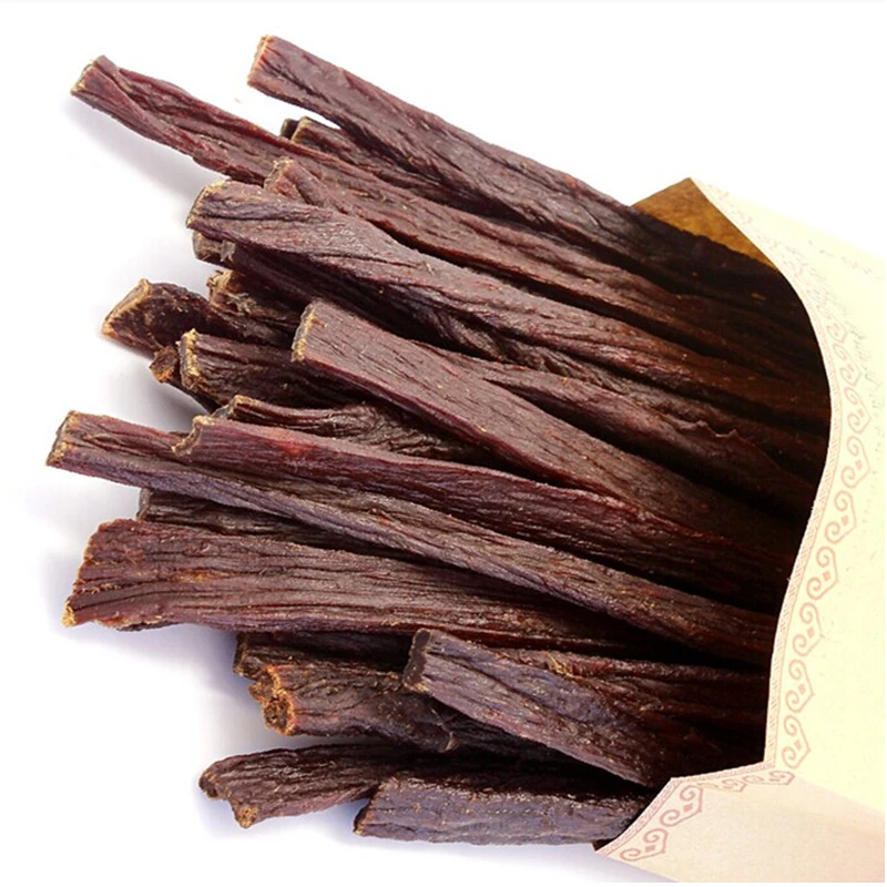 正宗内蒙古特产风干手撕牛肉干超干九成干一斤装孕妇开袋即食零食