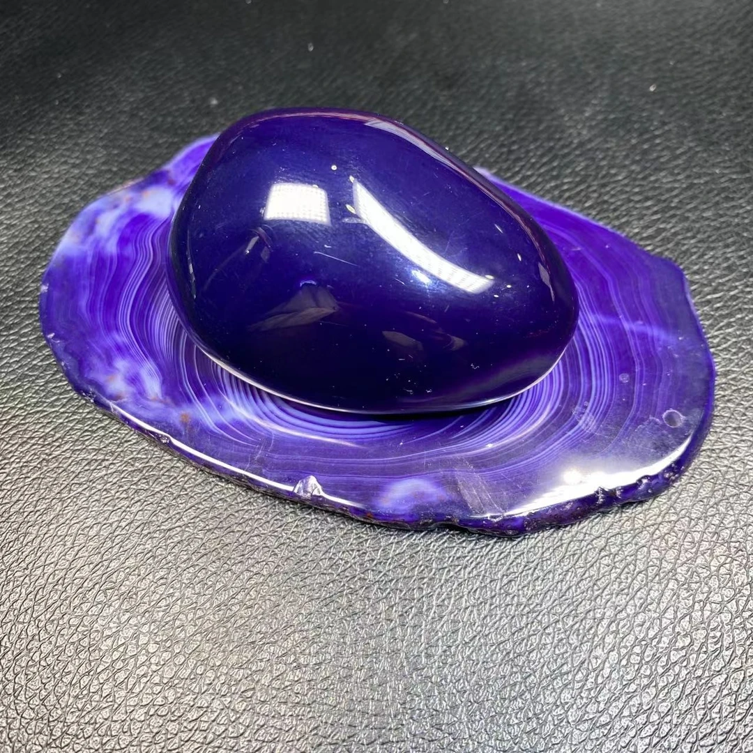 紫玛瑙原矿石珠宝玉石仅供展示