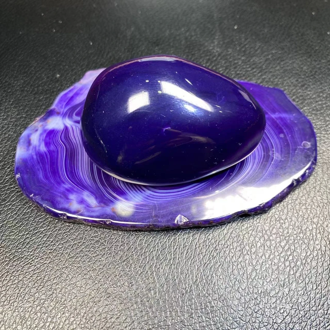 紫玛瑙原矿石珠宝玉石仅供展示