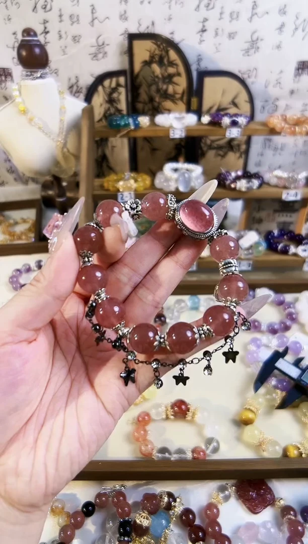 【闪购商品】水晶手链合金天然DIY水晶多样性发货 发其一 微色差
