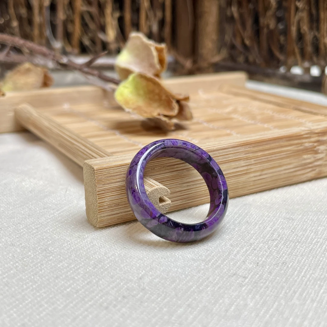 舒俱来泥地老油紫  多样/戒指