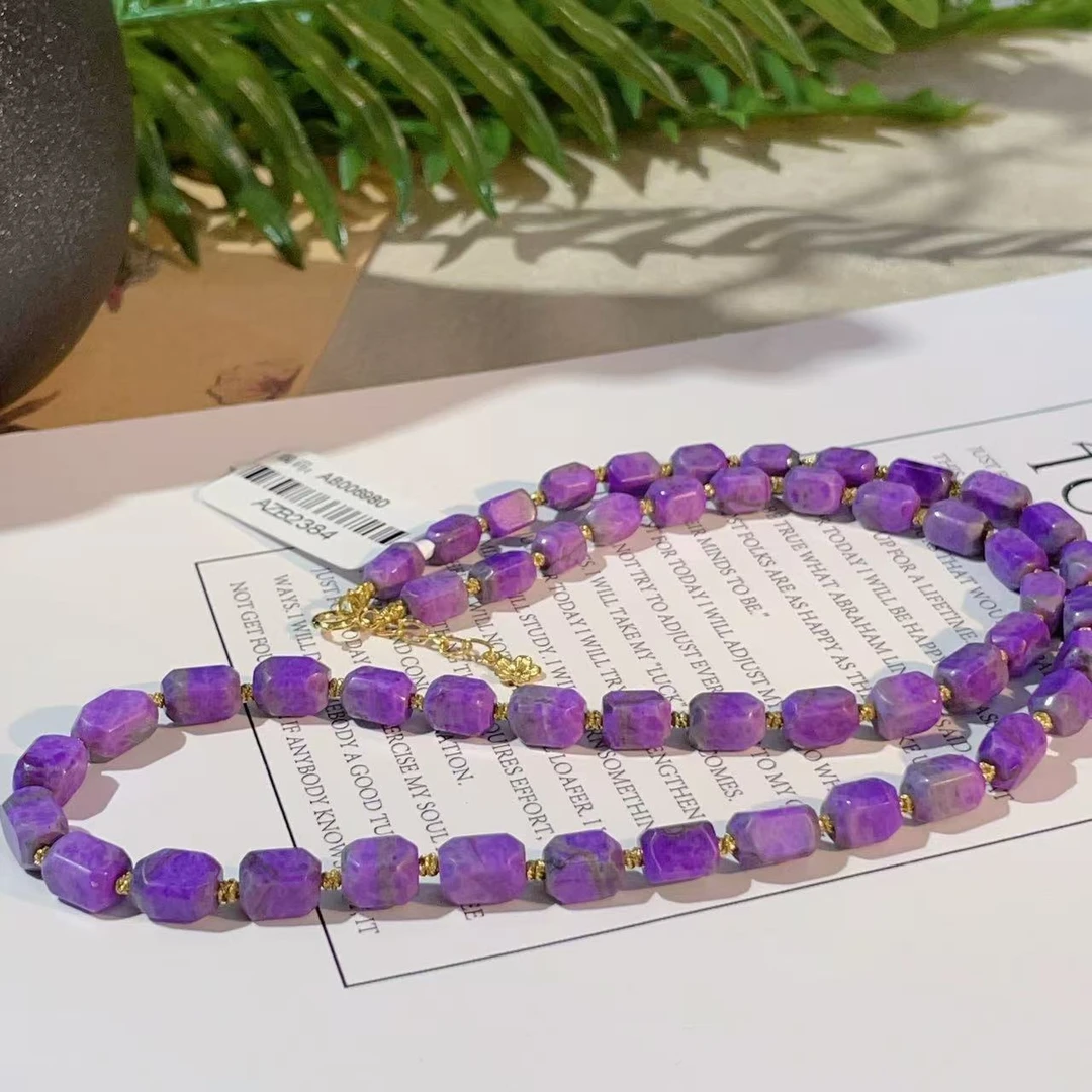 舒俱来高阶紫罗兰全紫项链18K/45cm/AZB2384