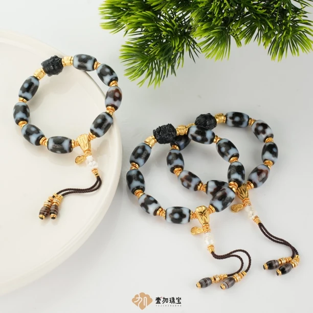 手工设计坛城多宝玛瑙手串多样性发一7173D