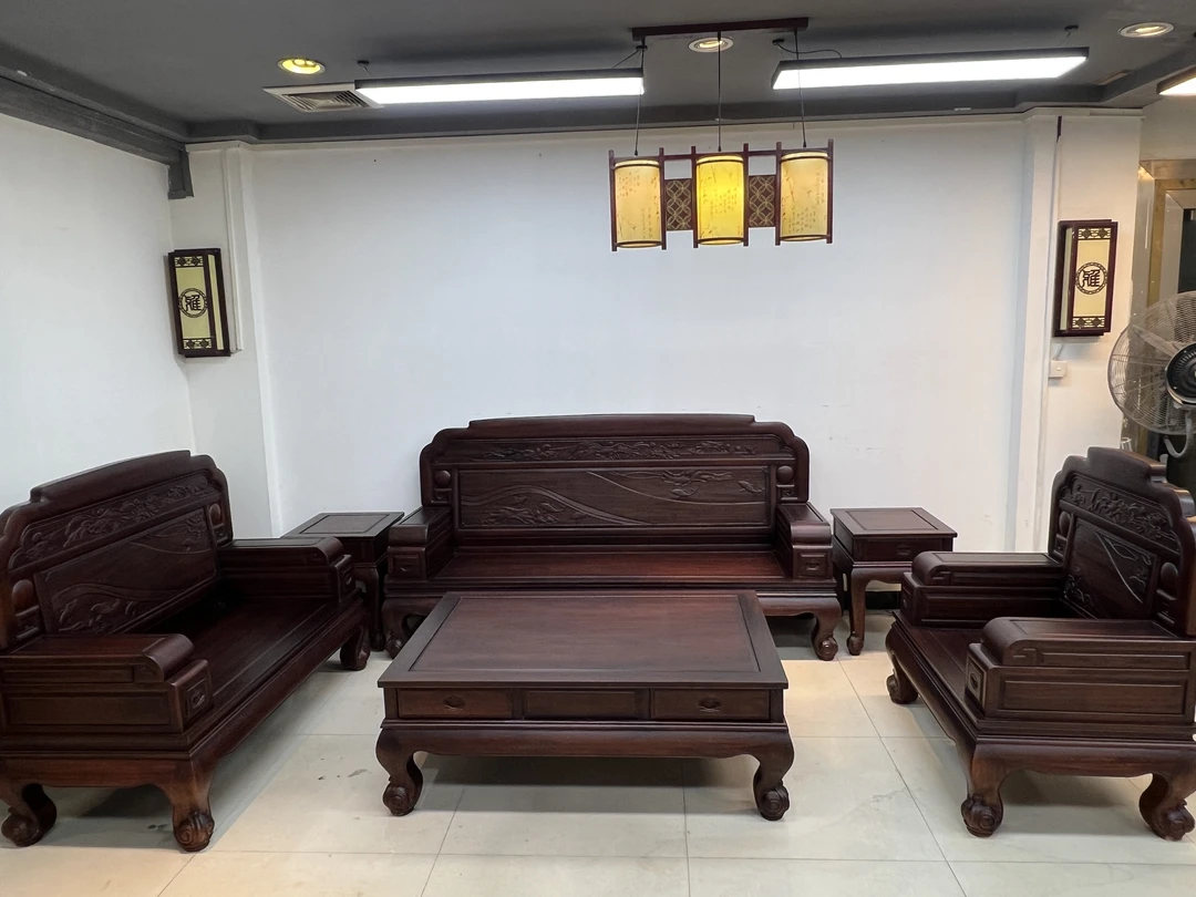 富余沙发客厅古典单人双人三人成套别墅家具雕花家用轻奢