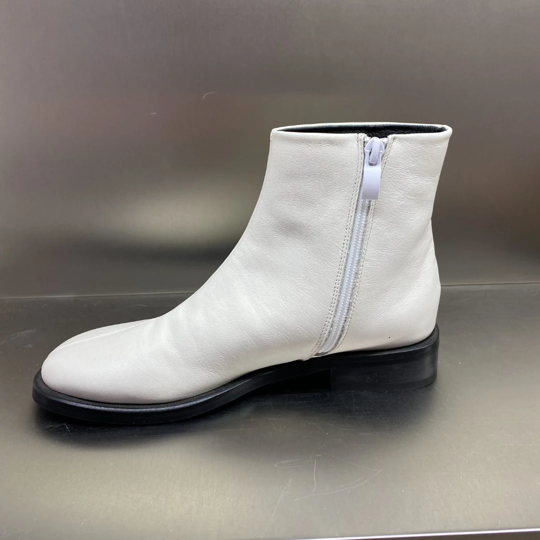 【小刚懂鞋】跟高3CM/尺码34-40/时尚好搭真皮女靴脚宽胖 3011-6