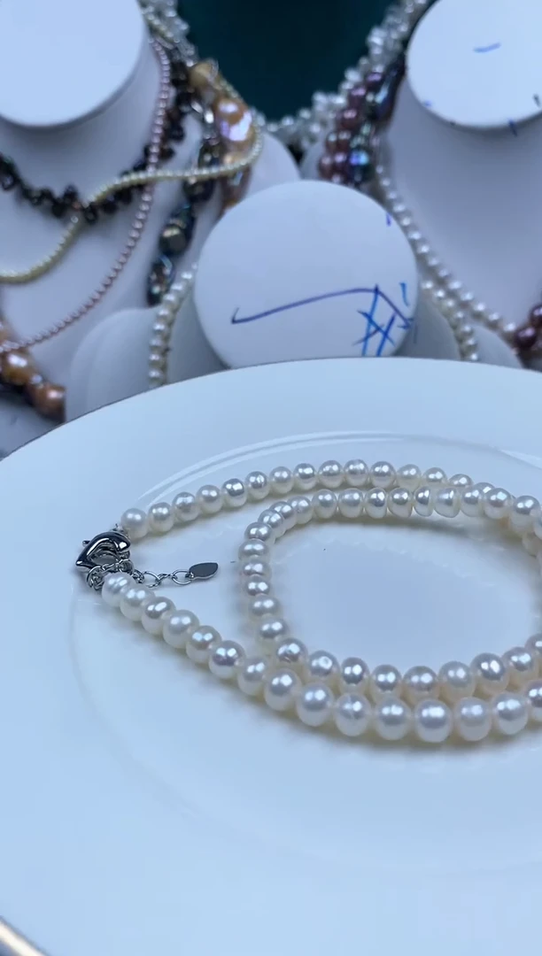 【闪购商品】淡水珍珠颈饰未镶嵌0125