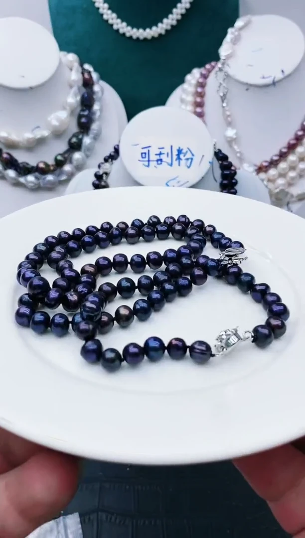 【闪购商品】淡水珍珠颈饰未镶嵌0214