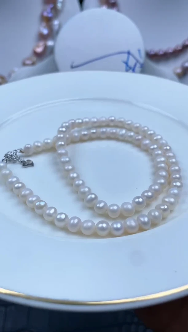【闪购商品】淡水珍珠颈饰未镶嵌0219