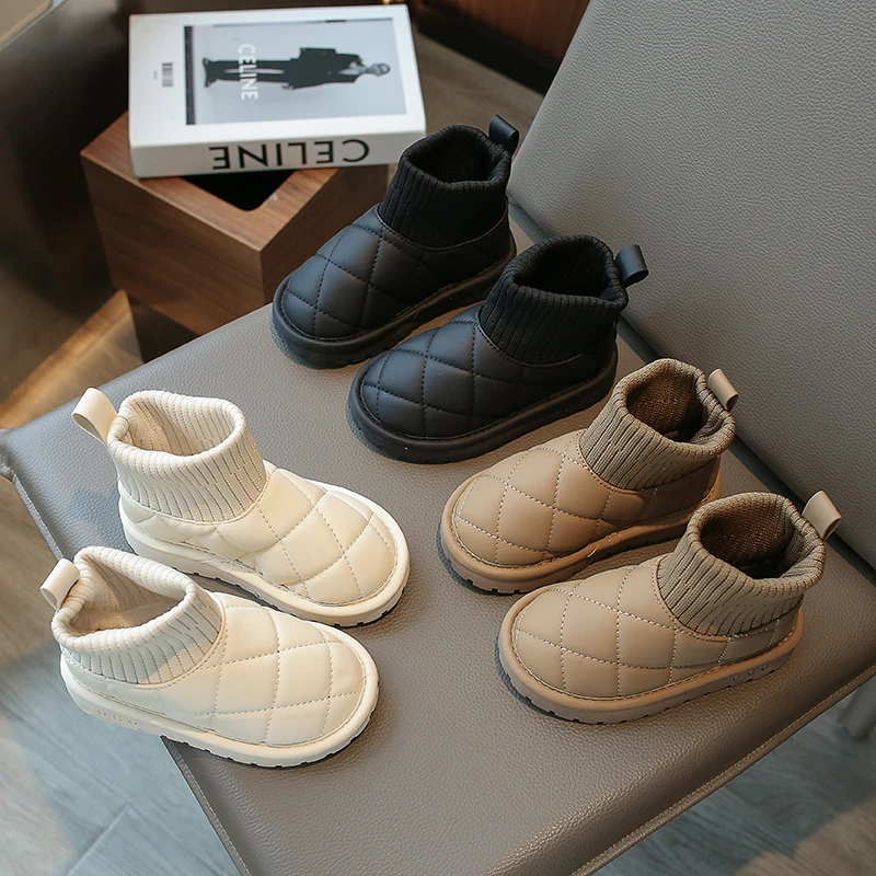 【图图家专属】2023冬季新款加绒保暖休闲雪地靴男女同款27-36码