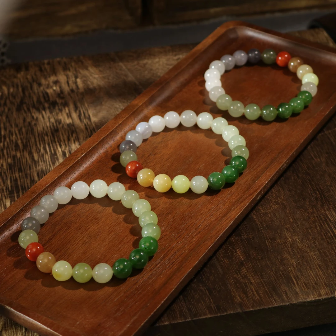 凰一品 和田玉多宝手串（多样性发一）