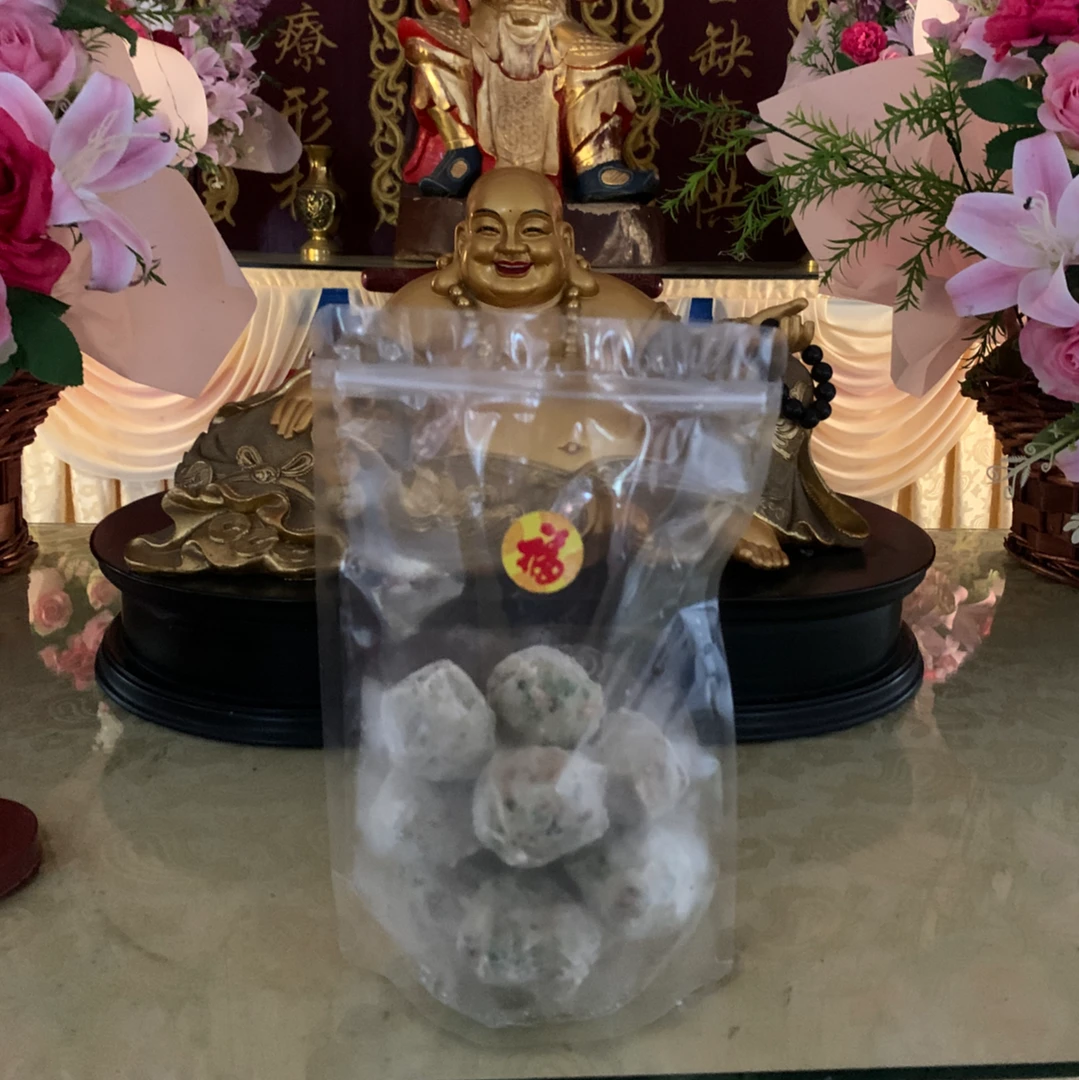 蛇年吉祥福缘素丸子