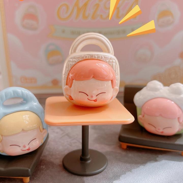 【萌粒踩尾巴后三位】正品潮玩手办盲盒