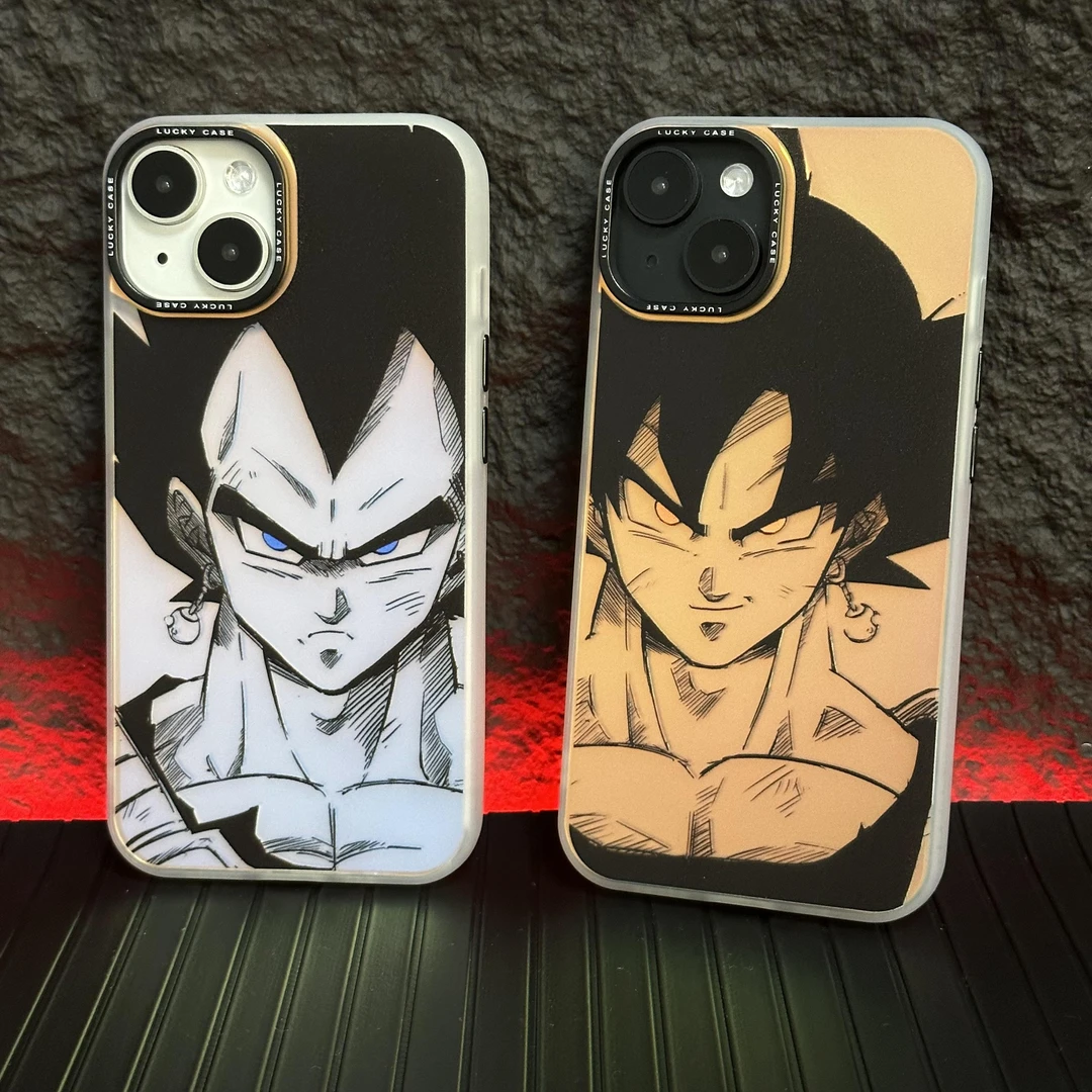 黑白悟空苹果/华为/14/vivo/小米IMD镭射炫彩手机壳创意保护套C