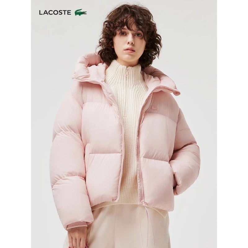 LACOSTE法国鳄鱼女装【雅丹风】保暖面包服羽绒服外套|BF0688