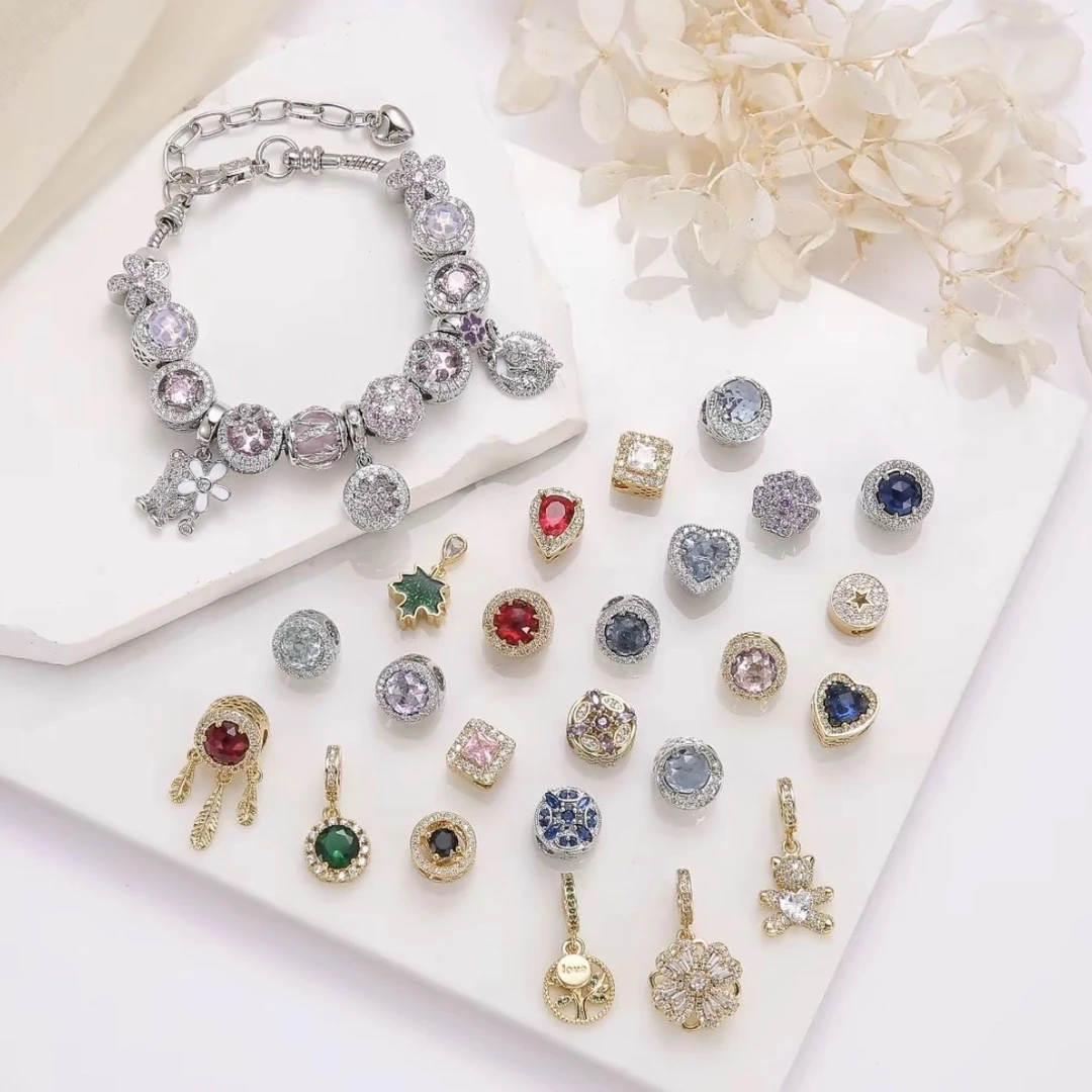 手工配件串珠首饰整串配件DIY