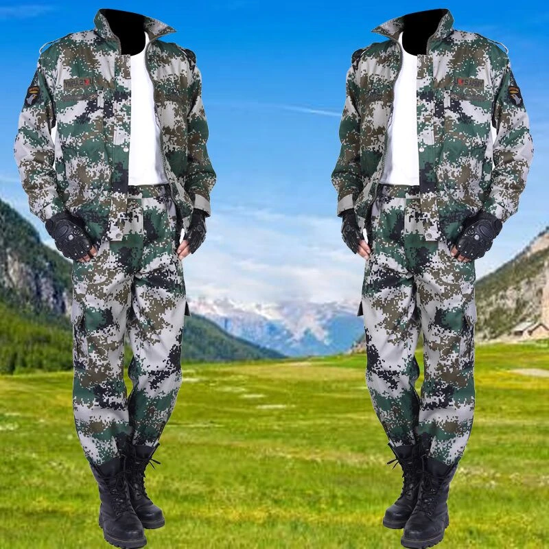军训服迷彩作训服工地春夏工作服套装耐磨抗撕裂训练透气吸汗工装