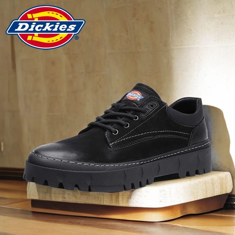 Dickies 低帮工装鞋男秋季新款马丁鞋英伦风耐磨百搭户外休闲潮鞋