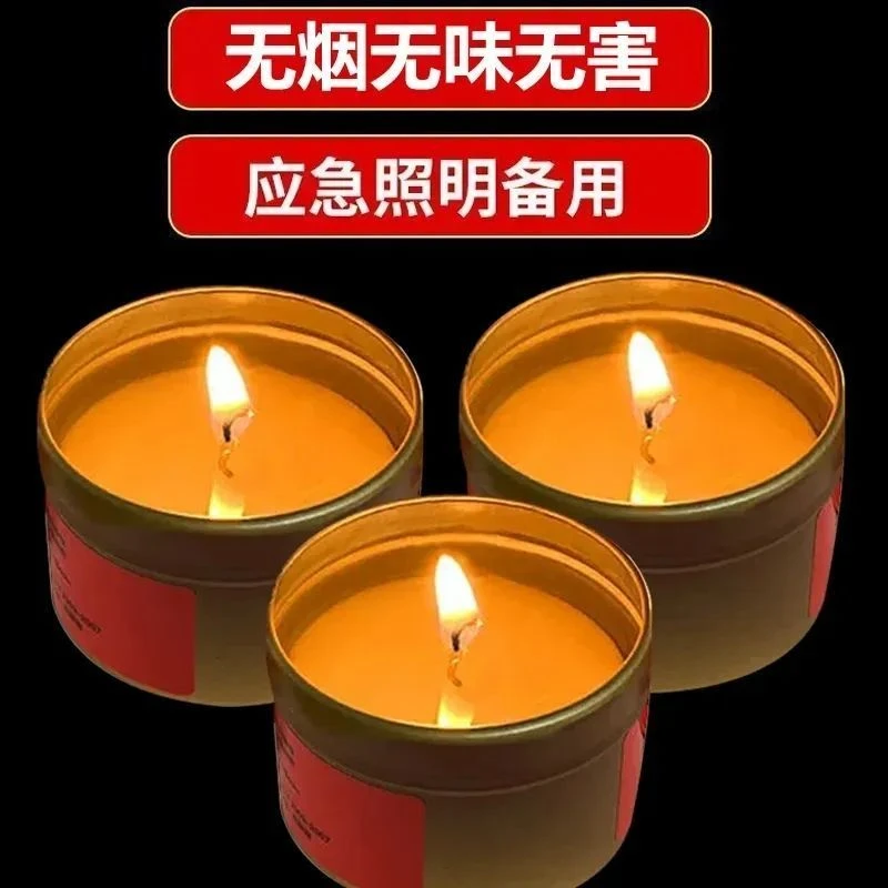 户外救灾用品配件照明蜡烛应急防灾蜡烛停电紧急家用环保无烟无味