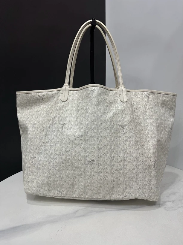 95新 Gaoy/戈雅 白色购物袋大号39cm/JJ04062523