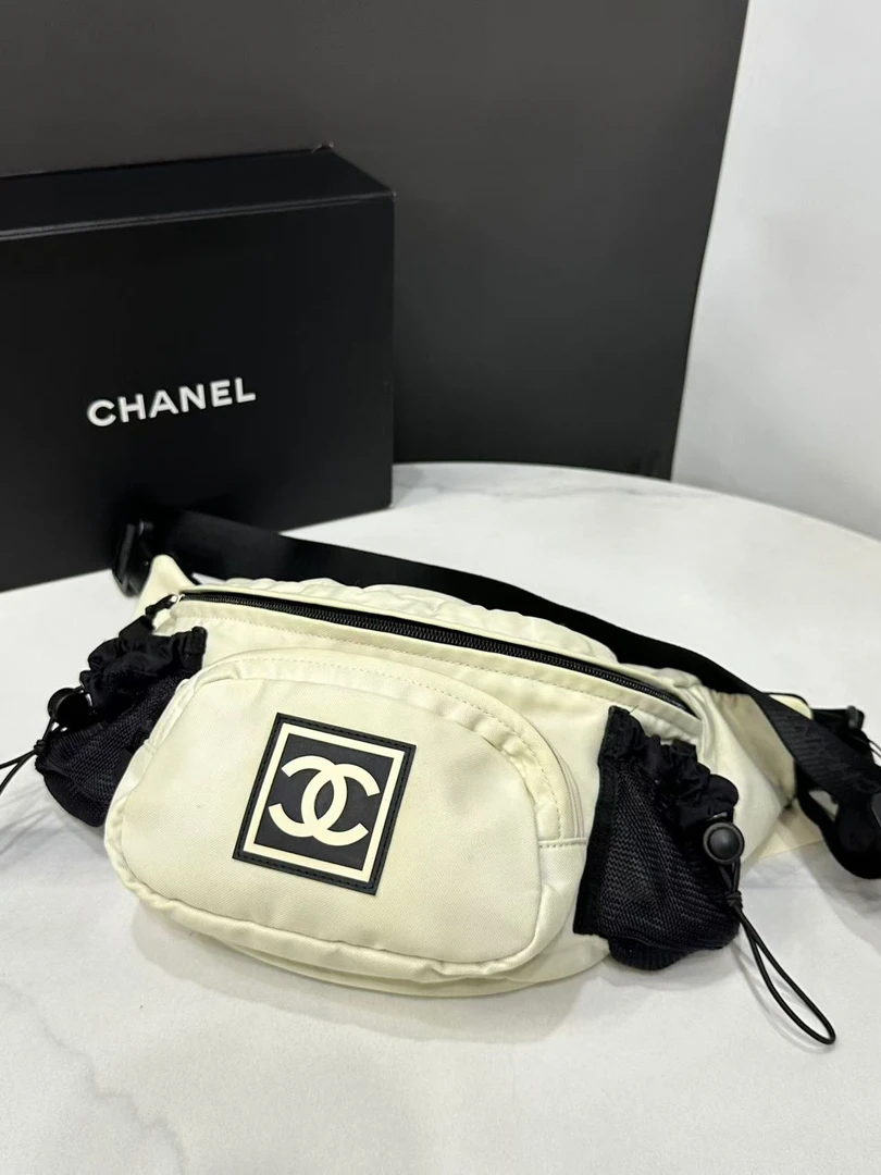 95新 Chanel/香奈儿 运动方标腰包8开33cm/0014102805