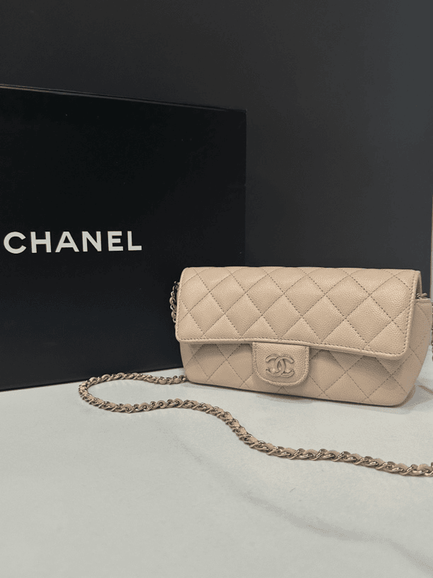 95新 Chanel/香奈儿 眼镜包31开16cm/0484070114