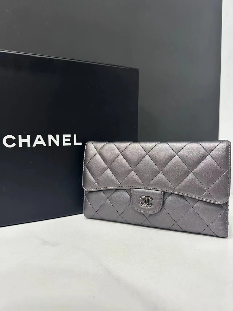 95新 Chanel/香奈儿 cf钱包13开18cm/JJ4070611