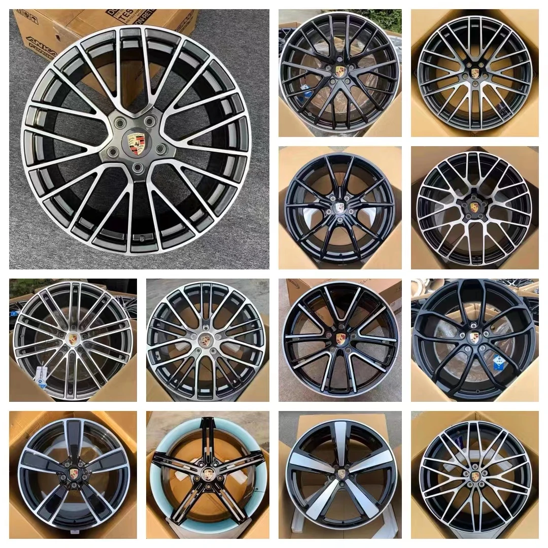 安卡锐速适用202122寸保时捷锻造轮毂改装卡宴718帕拉梅拉mcan911