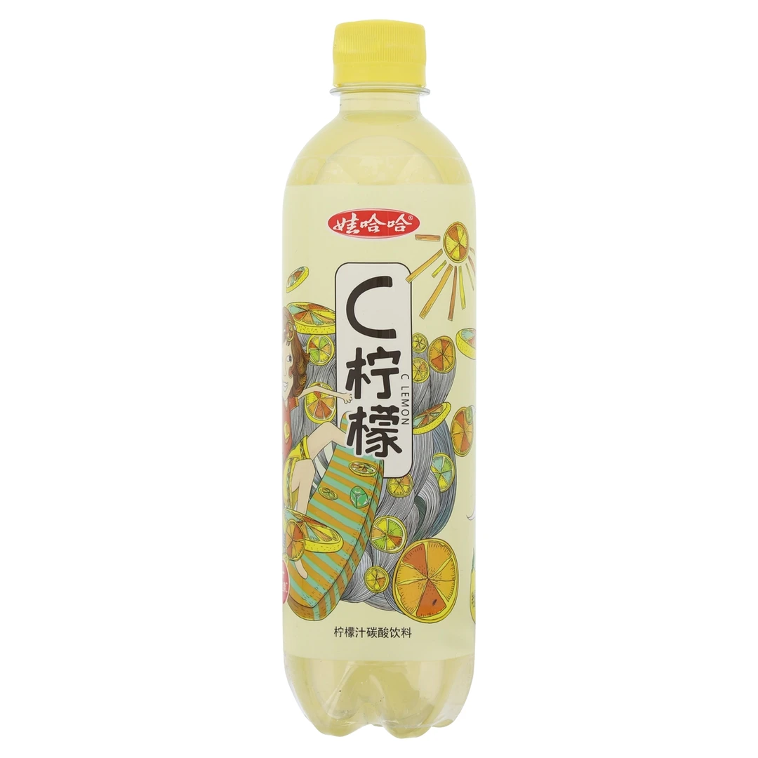 Wahaha/娃哈哈柠檬汁碳酸饮料500ml