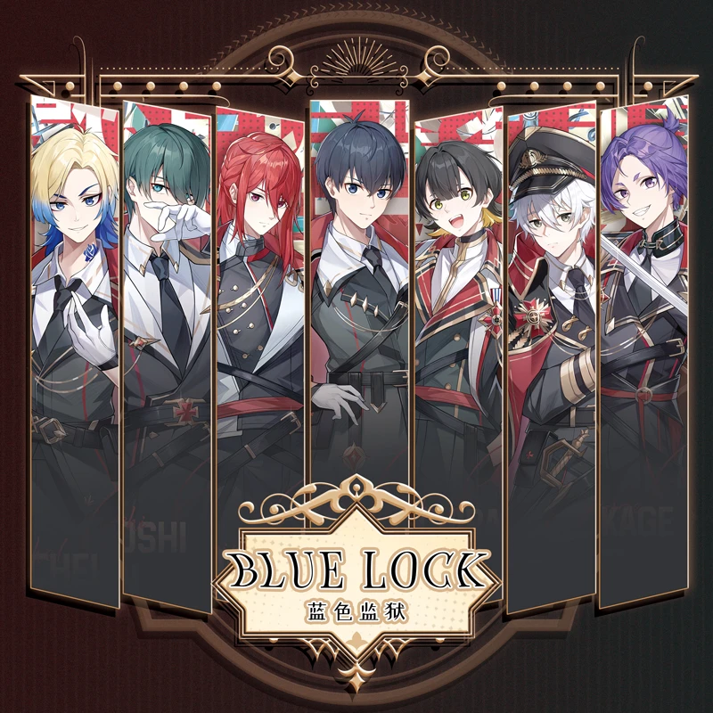 《蓝色监狱》同人周边 军服系列吧唧拍立得镭射票色纸