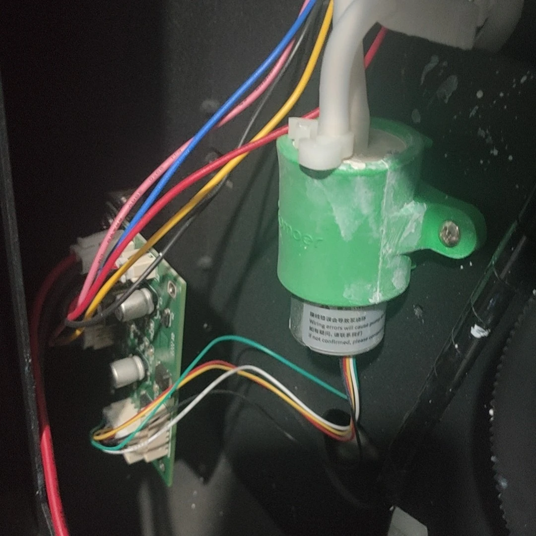 白墨烫画打印机无刷电机循环泵带调速24V