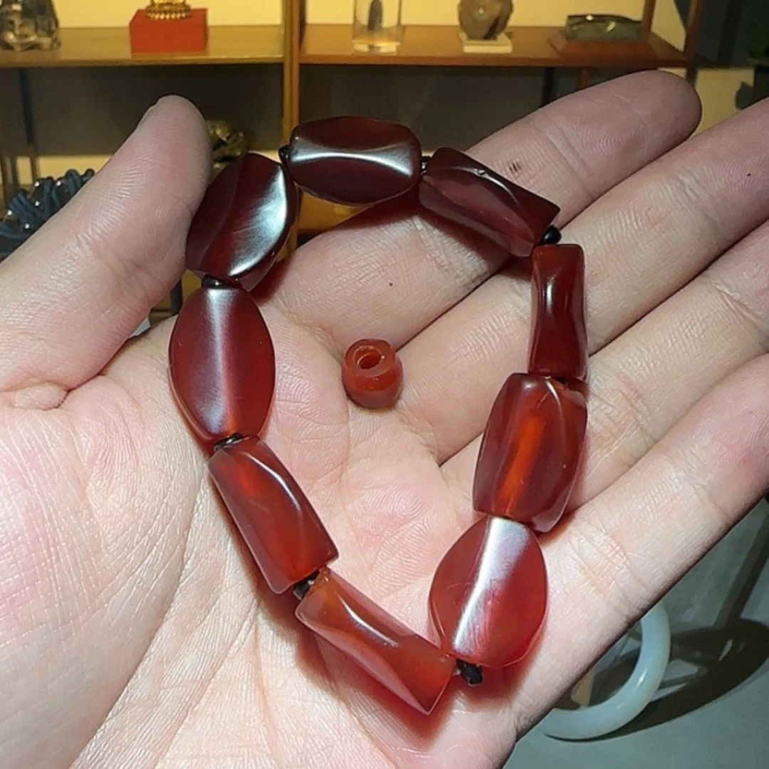 【闪购商品】玛瑙/玉髓手串未镶嵌玩*