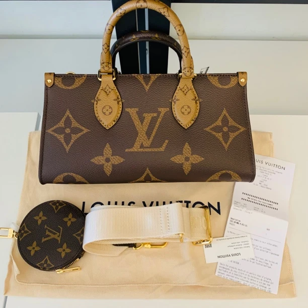 全新代购 LV/路易威登 ONTHEGO EAST 横版 托特包