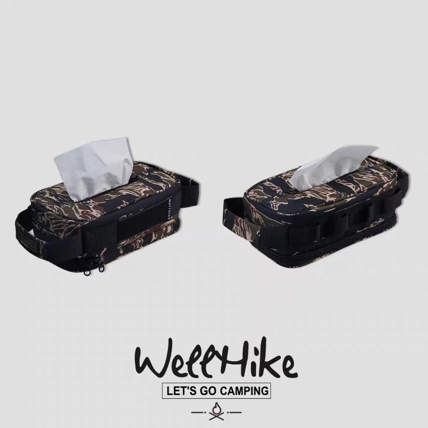 WELLHIKE户外杂物包 虎皮纹纸巾炊灯具咖啡便携CORDURA考杜拉袋子