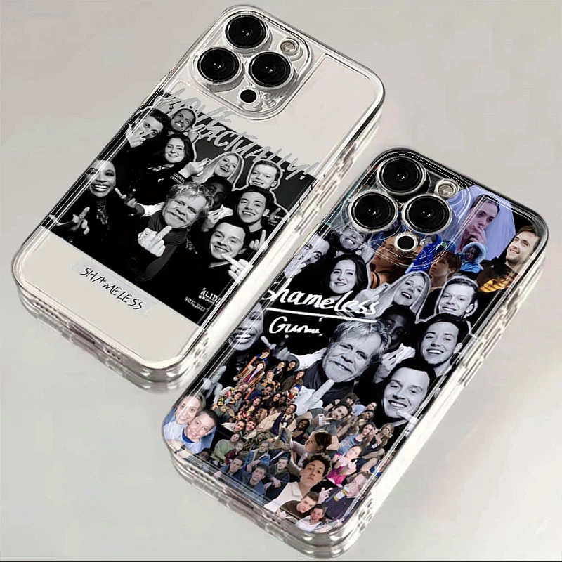 无耻之徒适用iphone16pro/15手机壳苹果13/12/11透明14p卡通8创意
