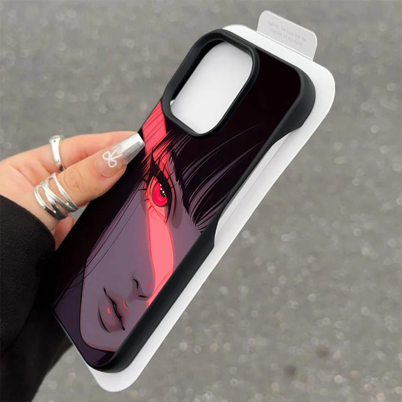 动漫少女半包款软壳适用苹果16/15promax手机壳iphone14/12/11/13