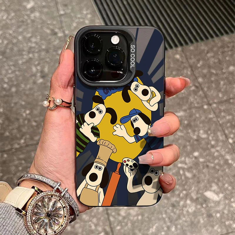 掌门狗iPhone15_14promax手机壳新款11苹果13Pro软硅胶12防摔XS