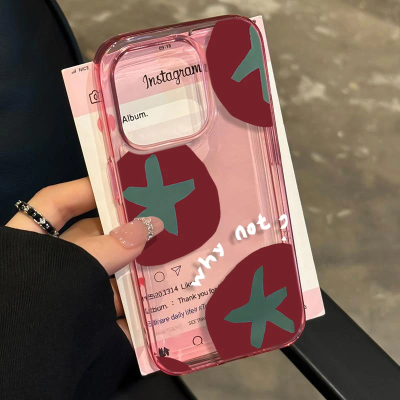 趣味番茄适用iphone15 14promax苹果11手机壳13软胶12防摔8xr卡通