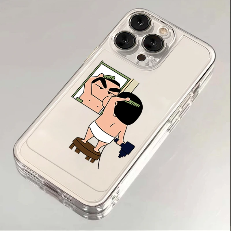 梳头小新iPhone15ProMax手机壳苹果14硅胶13PRO透明1211高级xsxr