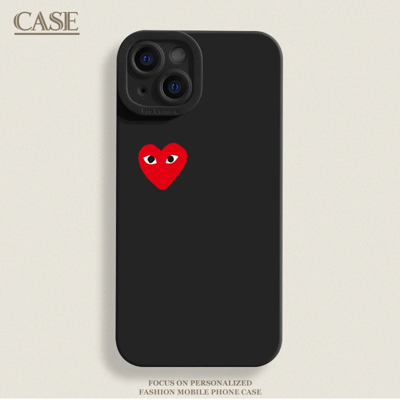 川久保玲适用iPhone15ProMax手机壳14苹果13硅胶12软7p8p男女11xs