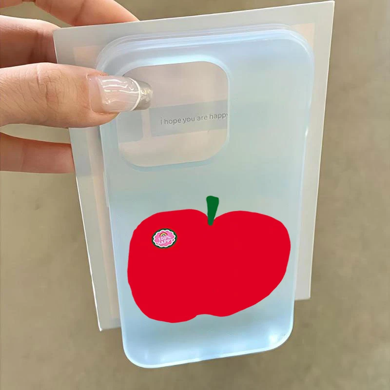 大苹果适用于iphone14手机壳苹果15promax创意13夏天12软11硅胶